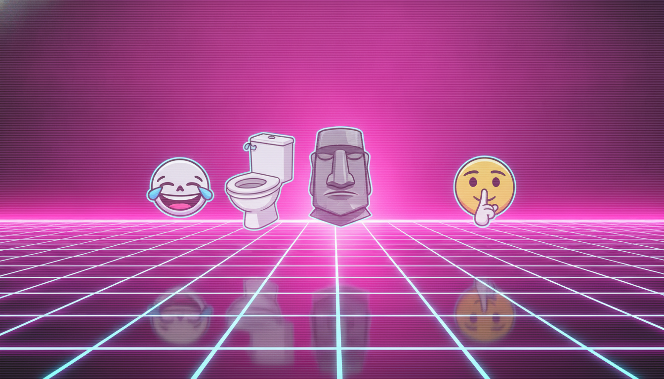 The Brainrot Emoji Dictionary: What Skull, Toilet, Moai and Shushing Face Really Mean