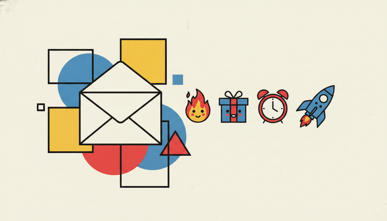Emojis in Email Subject Lines: What the Open-Rate Data Really Says