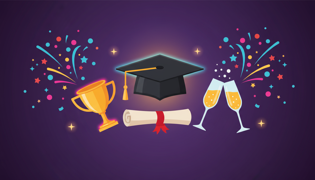 Graduation Emojis: How to Celebrate the End of School Online