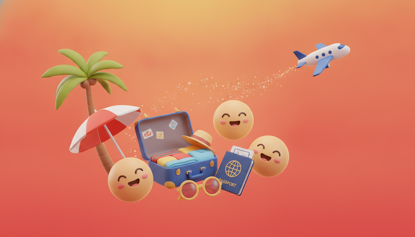 Summer Vacation and Travel Emojis: The Complete Packing List for Your Messages