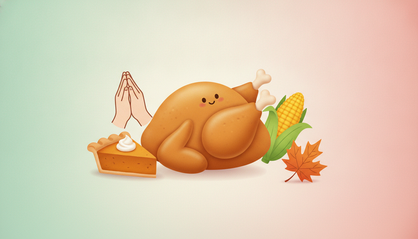 Thanksgiving Emoji Guide: The Turkey, the Table, and Every Symbol Explained