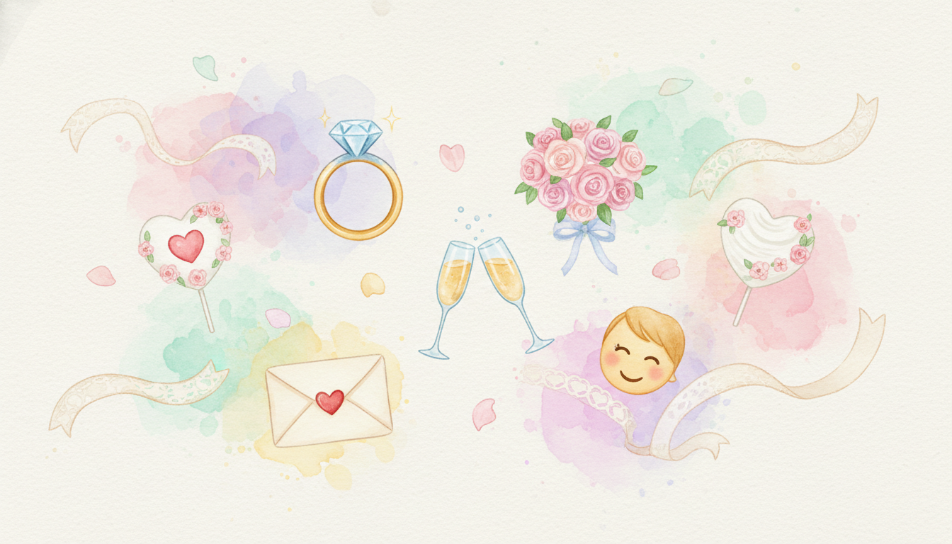 Wedding Emojis: The Complete Guide to Ring, Vow, and Celebration Symbols